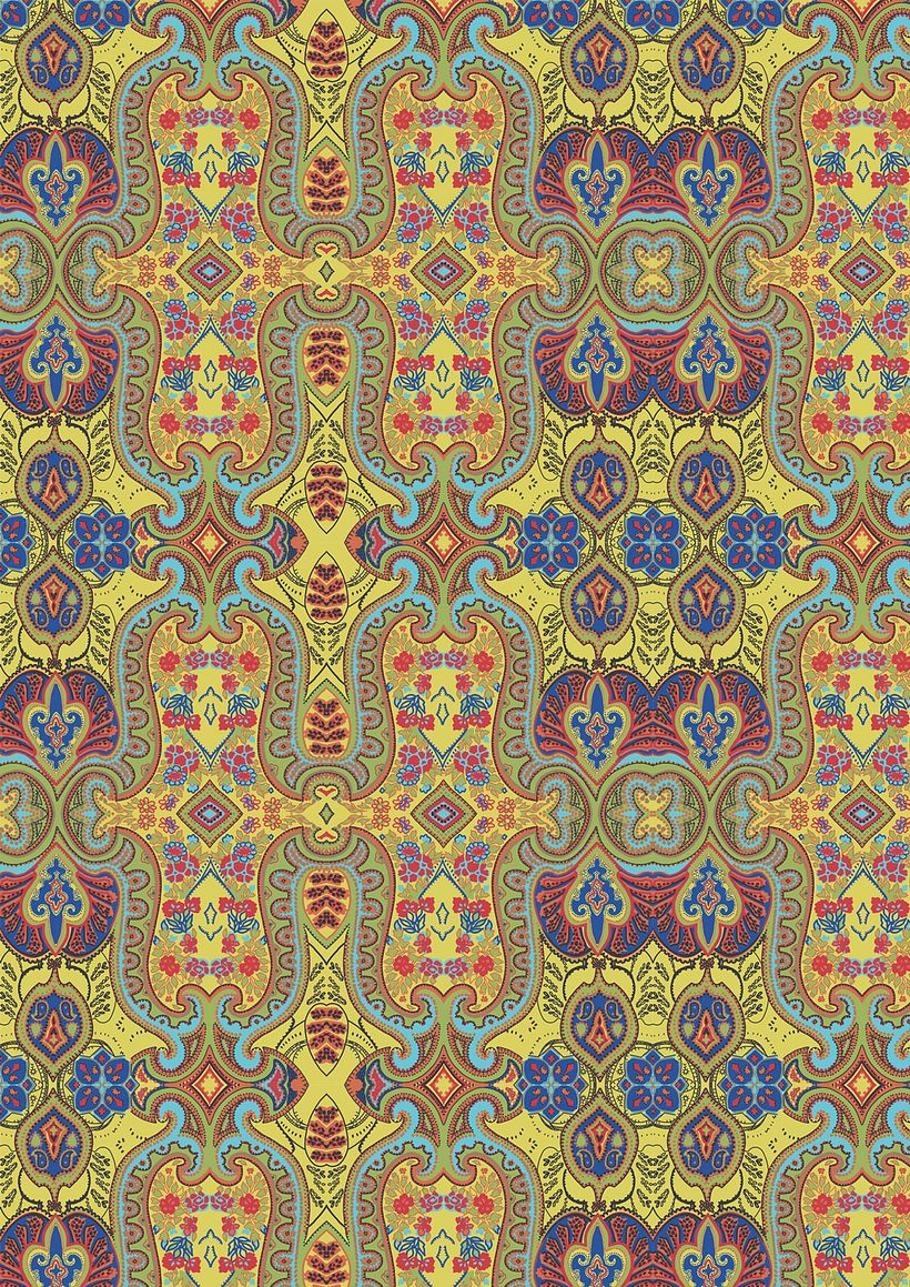 all over prints -paisley- 9
