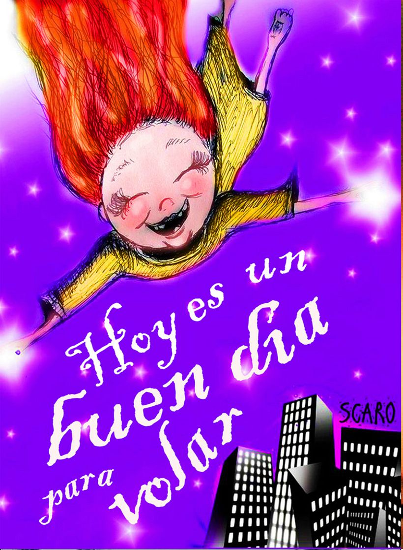 Ilustración infantil... La Luna y yo 2