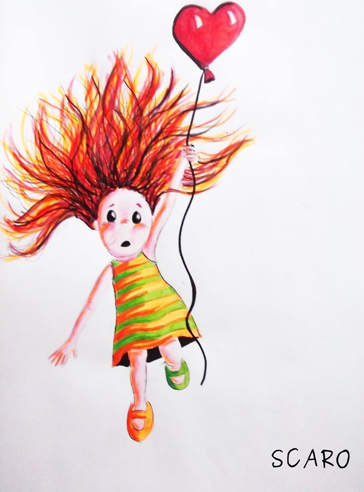 Ilustración infantil... La Luna y yo 4