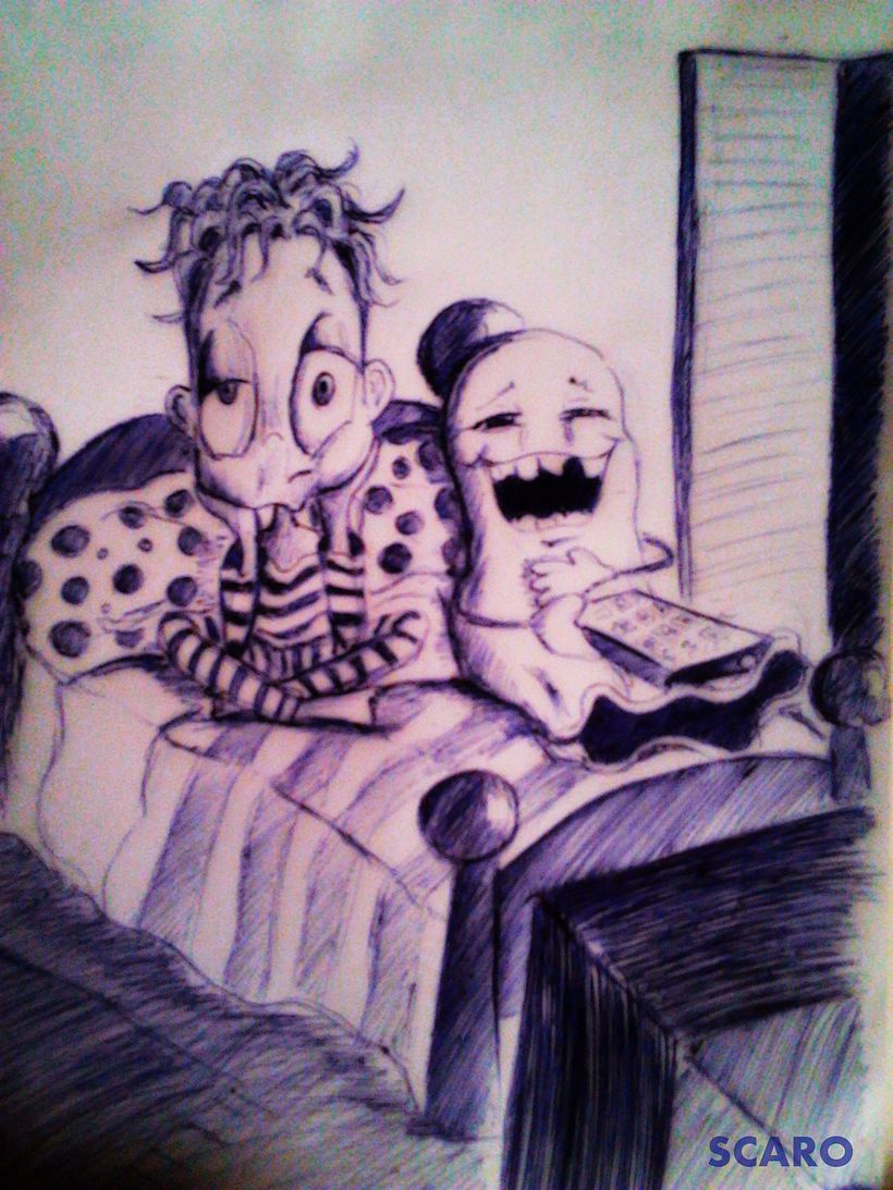Ilustración infantil... La Luna y yo 12