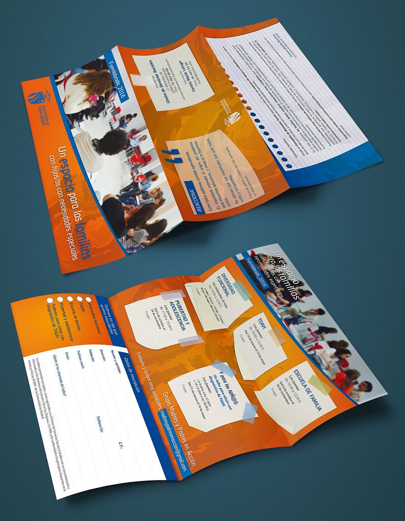 MARIE LANGER > Folleto Espacio Familias 0