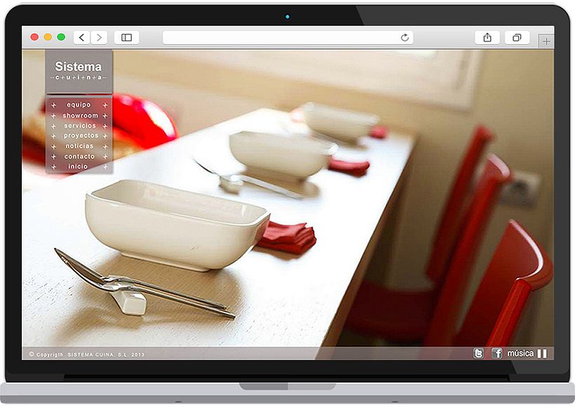 Diseño Web - SISTEMA CUINA 2