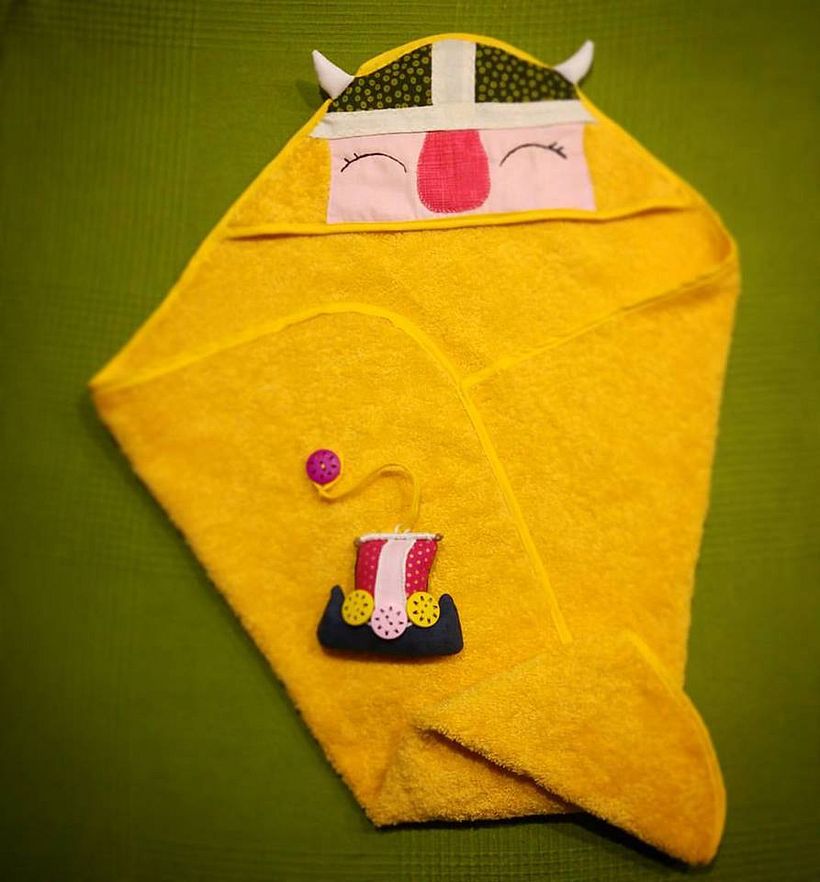 Capa de Baño para Bebe "VikingSoul" 0