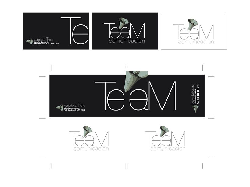 Team Comunicación desarrollo logotipo - branding 0
