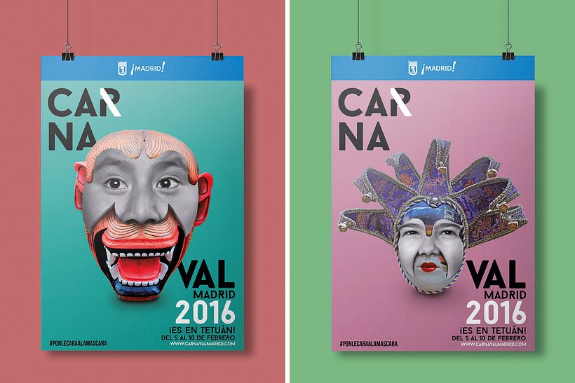 CARNAVAL 2016, Ayuntamiento de Madrid/ Diseño e imagen - Diseño