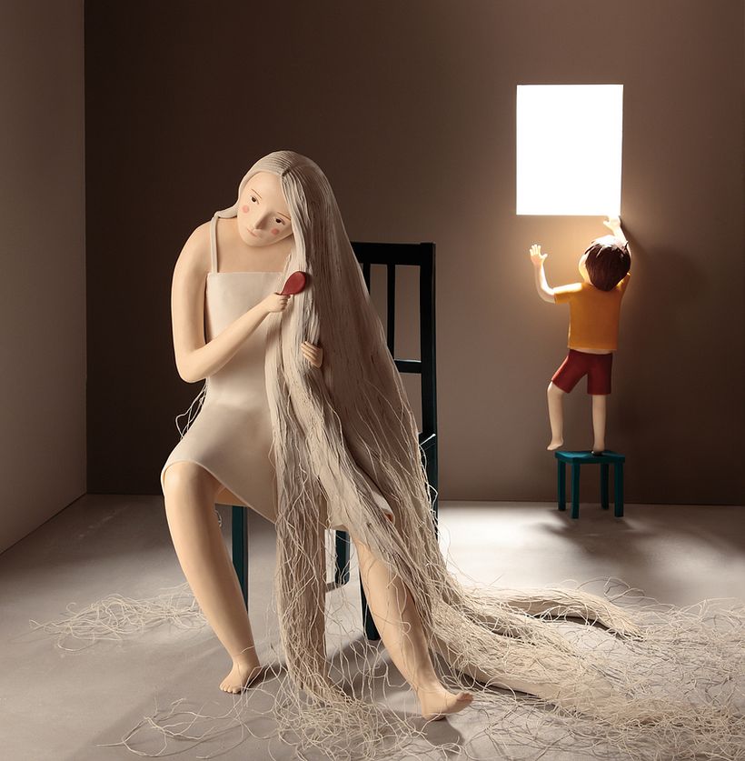 Irma Gruenholz y sus ilustraciones con plastilina 6