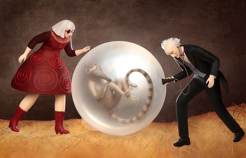 Irma Gruenholz y sus ilustraciones con plastilina 9