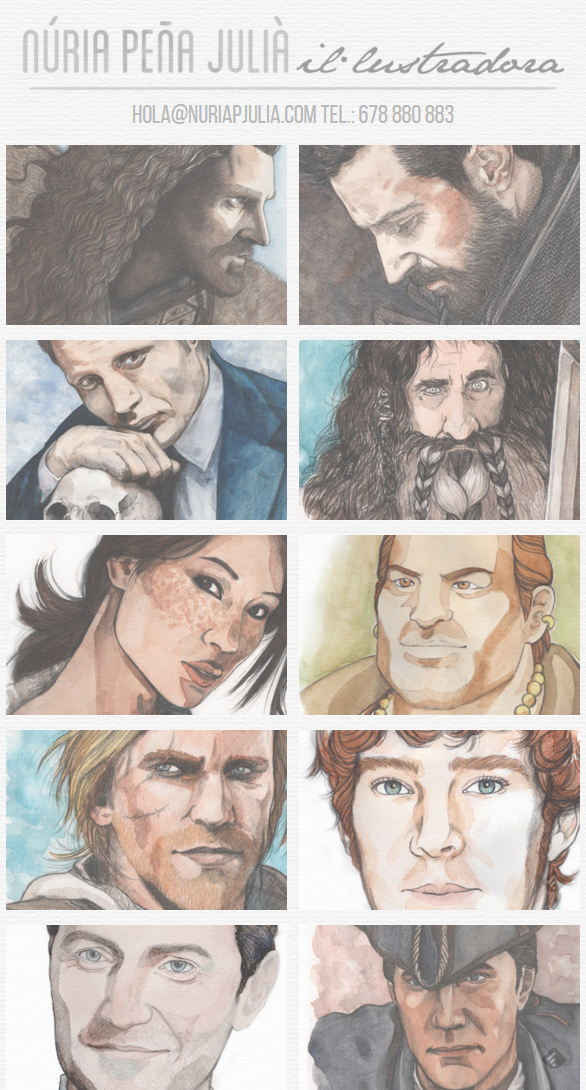 Núria Peña Julià :: Diseño y maquetación web + tarjetas de visita 2