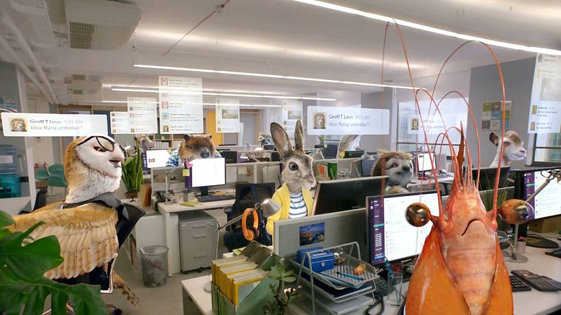 Slack muestra la vida silvestre de las agencias publicitarias 2