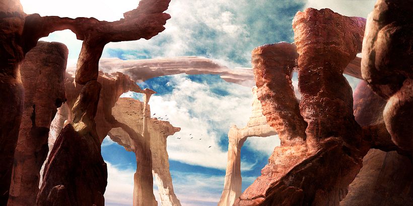 Curso Matte Painting: creando mundos fotorrealistas_Proyecto final -1