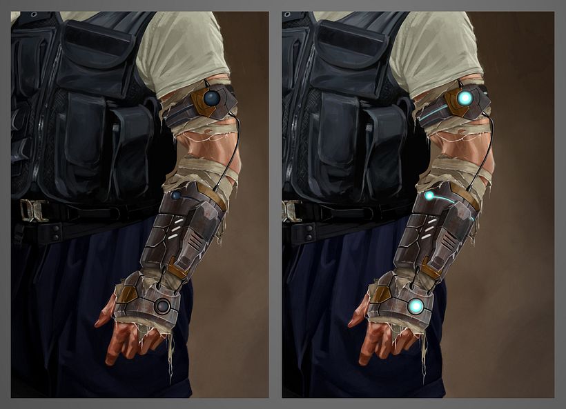 Agent Vega, concept art 1
