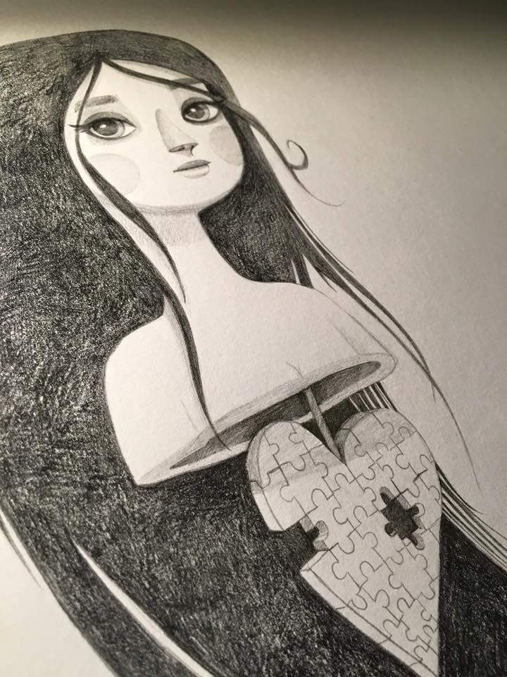 Love, love, love... - Traditional illustration