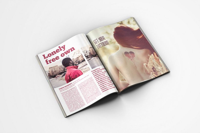 Magazine Template - CLAP55 3