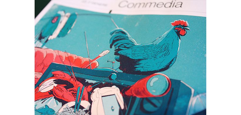 Ilustración para Wired Italia - Las 100 mejores series de TV 4