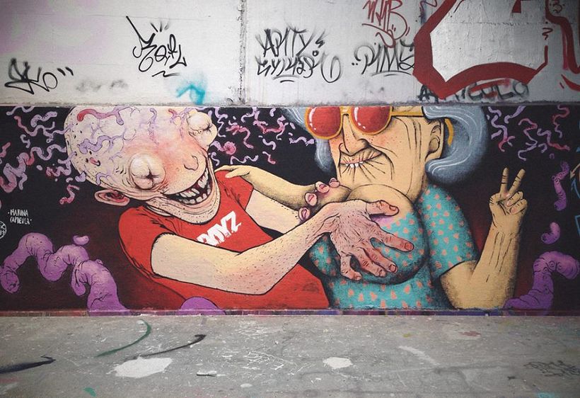 La tercera edad invade las calles gracias a Marina Capdevilla  7