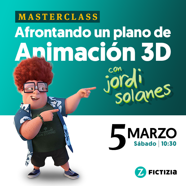 Masterclass de Animación 3D con Jordi Solanes: "Afrontando un plano" 0