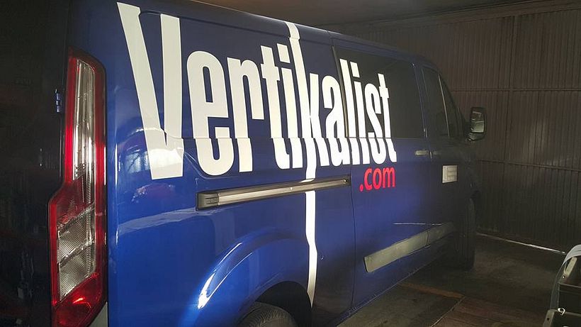 Rotulación Furgoneta Vertikalist 2