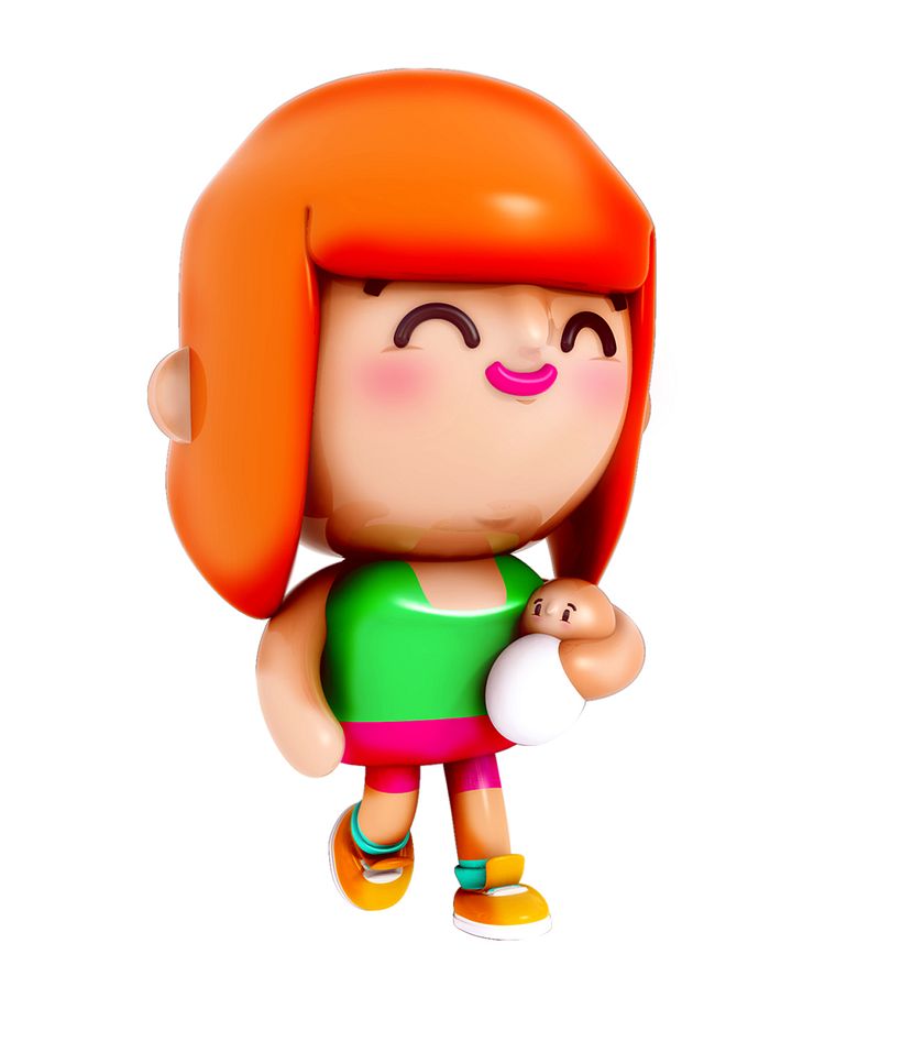 personajes 3d 4