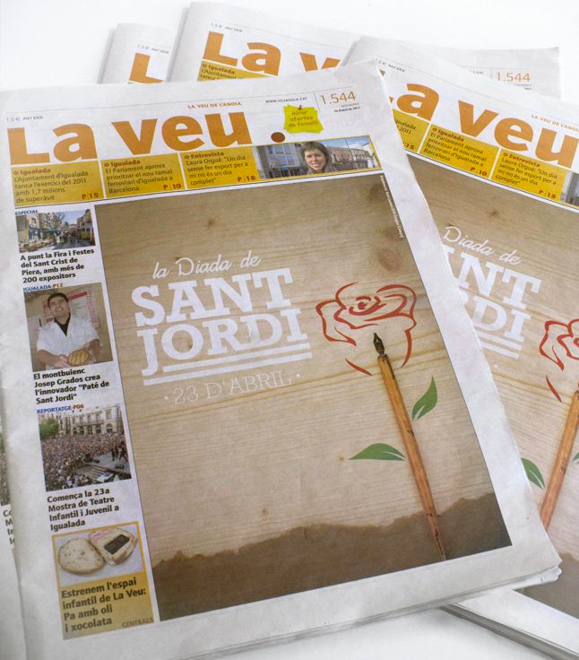 PORTADA DE SANT JORDI // DIARI COMARCAL  2