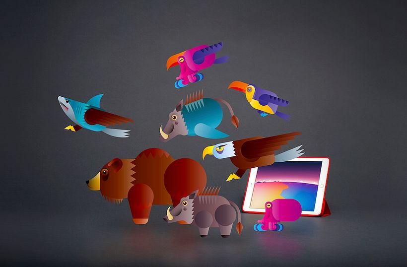 Un juego de niños resulta una excelente muestra de diseño 0