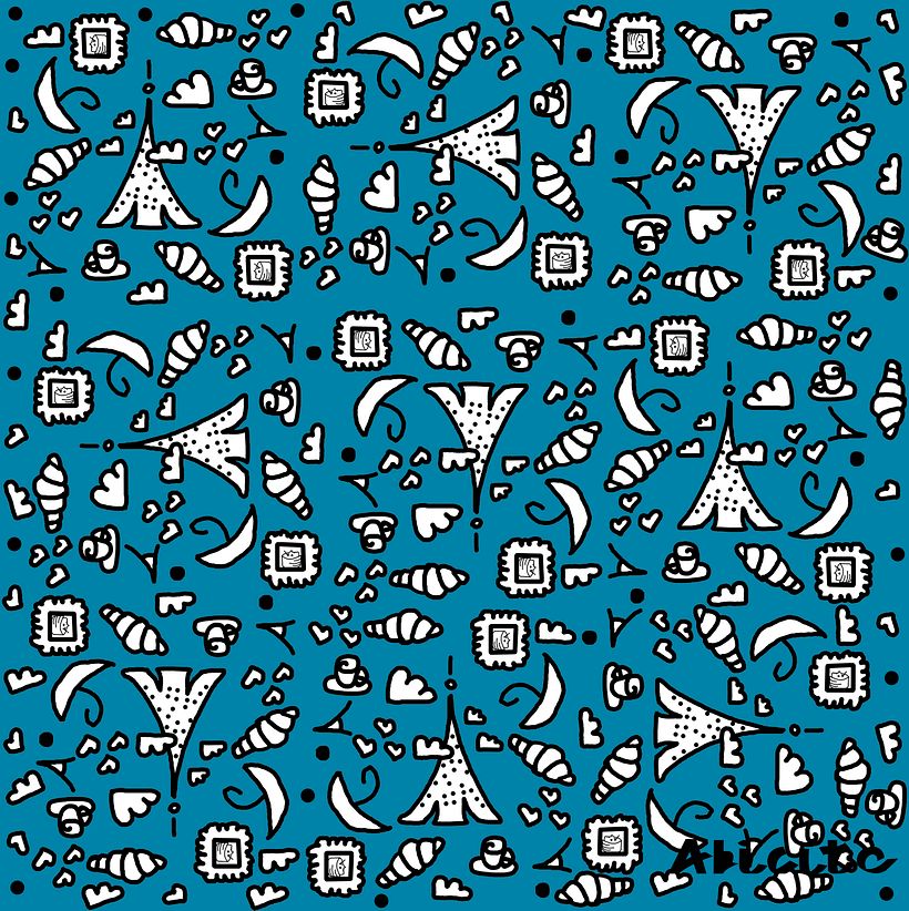 Mi Proyecto del curso: Pattern Design analógico y digital 8