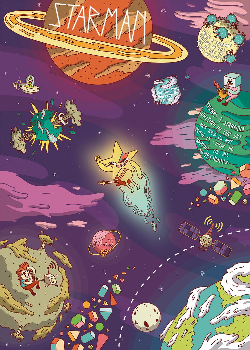 Theres a STARMAN 1