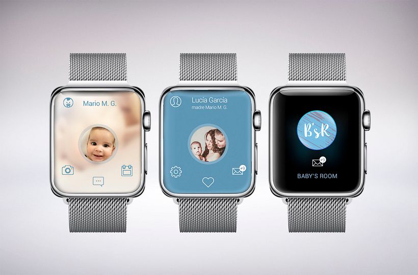 Nursery App Concept by LVÀ (app & smatphone) - Diseño