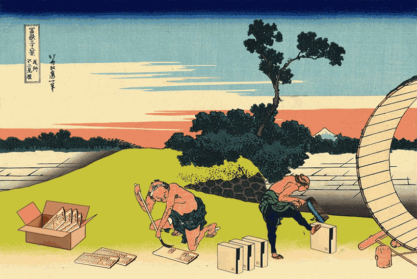 El arte japonés cobra vida de manera inusual 3
