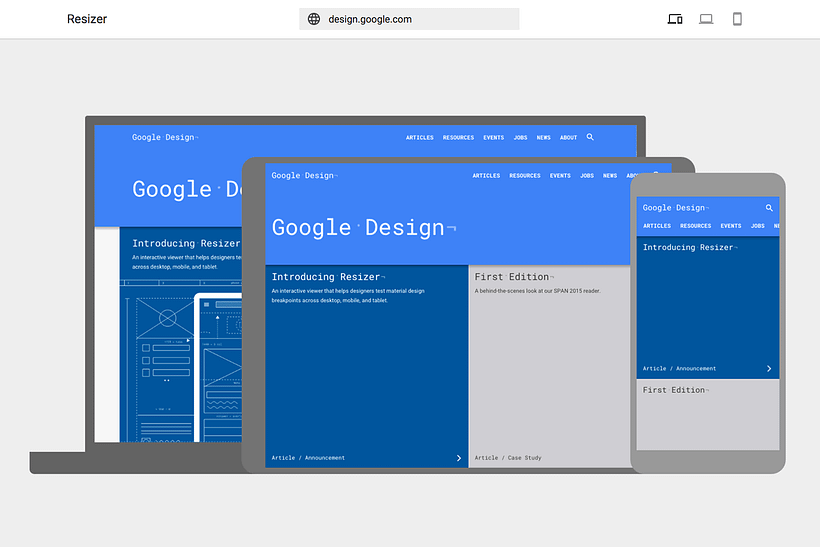 Google Resizer: prueba tu sitio web en diferentes dispositivos 2