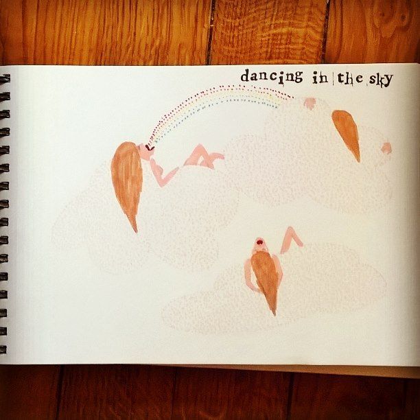 dancing - Illustrazione tradizionale