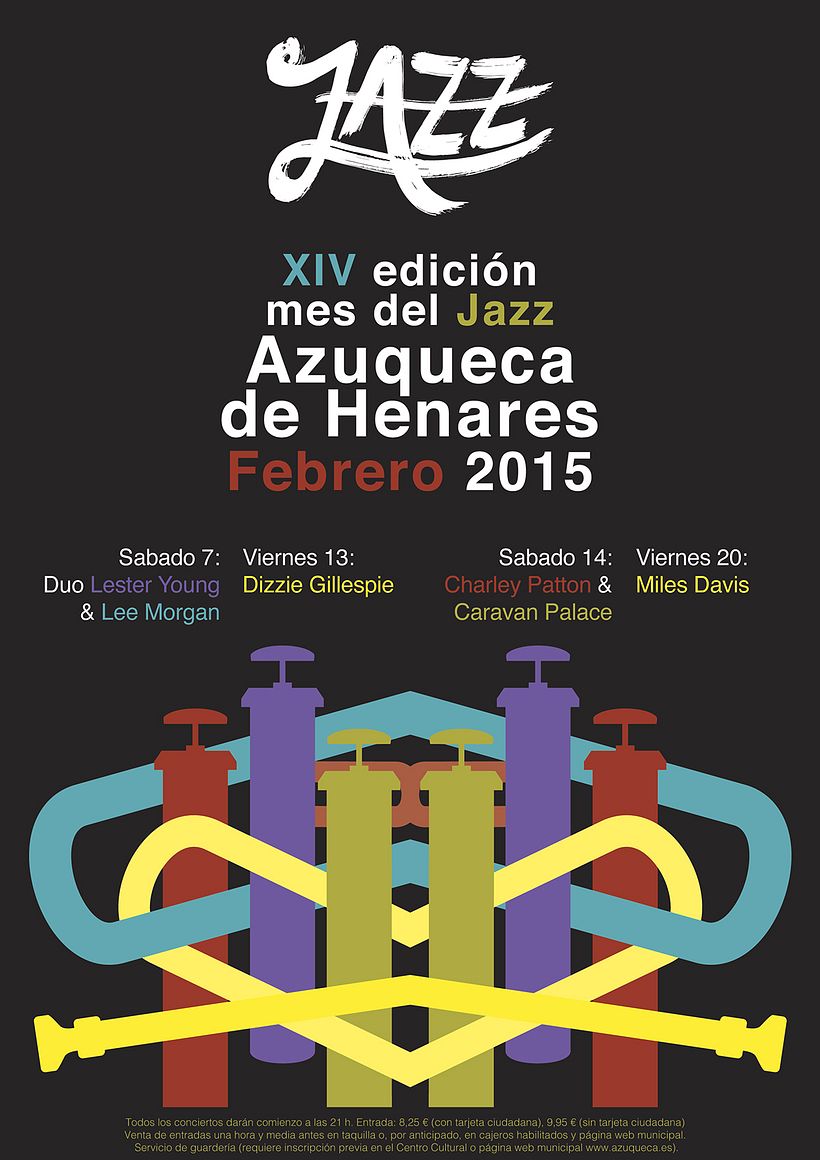 Cartel Jazz  Azuqueca 3