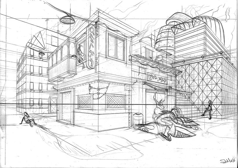 Concept art stages 3