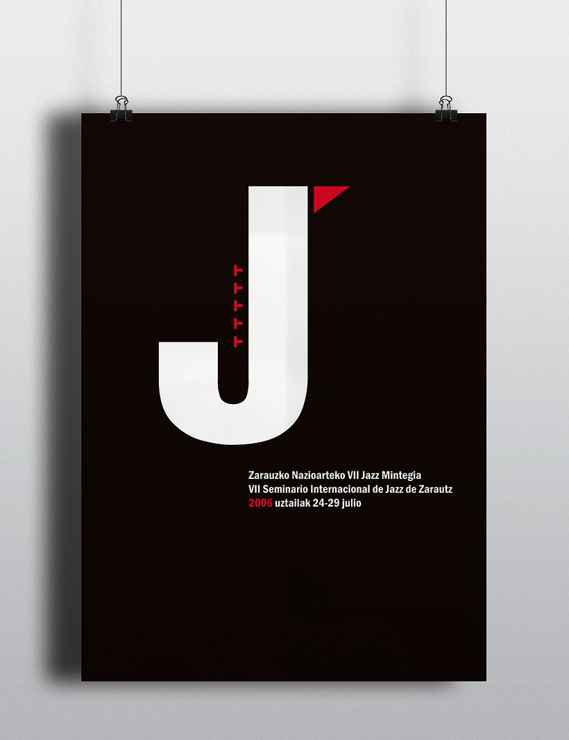 Cartel Jazz Zarautz 2006 - Design