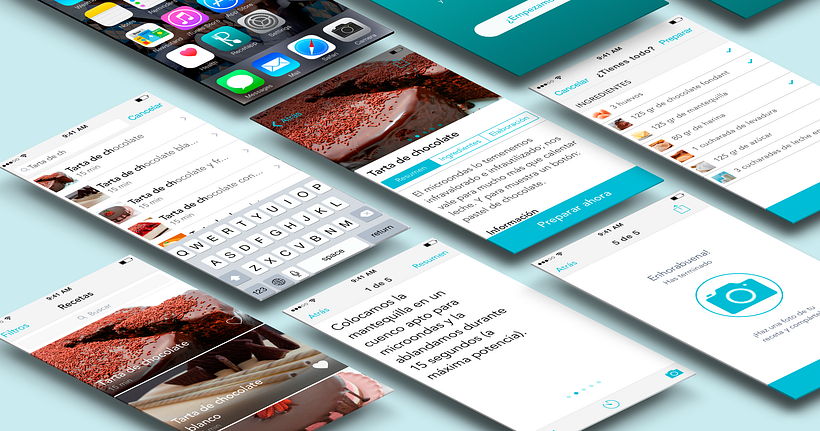  App de Recetas iOS - UX / UI