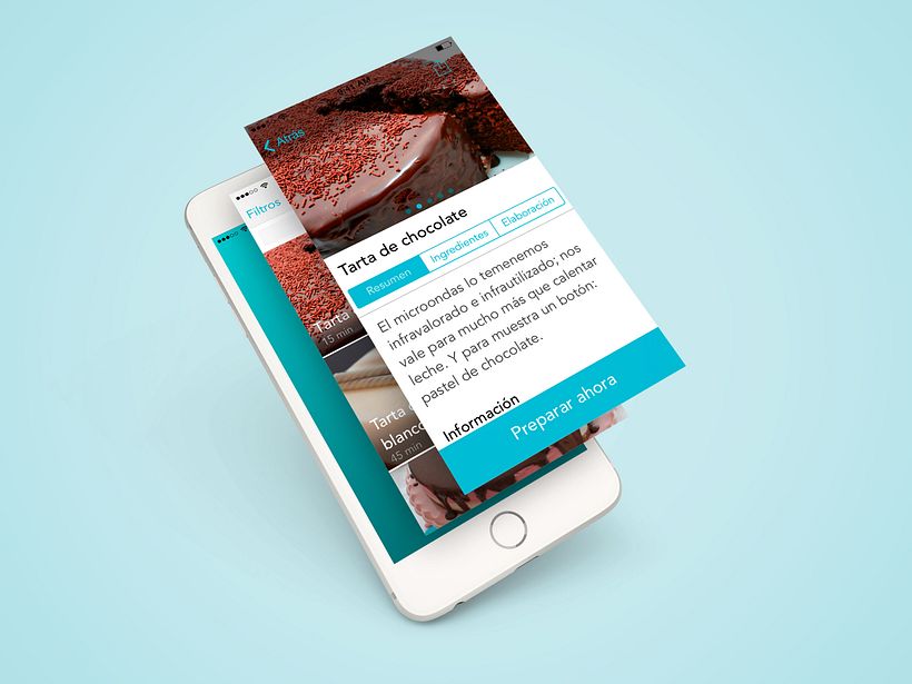  App de Recetas iOS - UX / UI