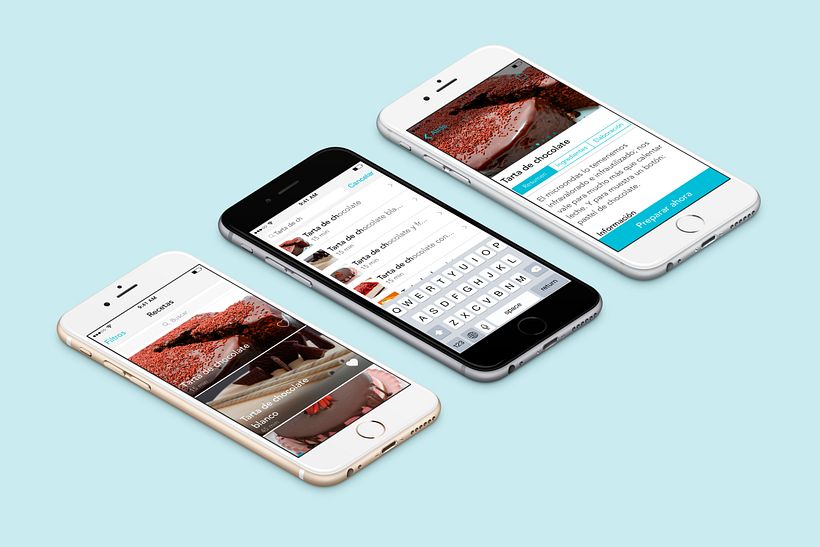  App de Recetas iOS - UX / UI