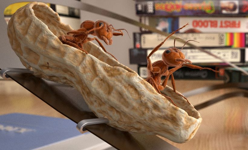 Hormigas 3d - Cinema 4D 2