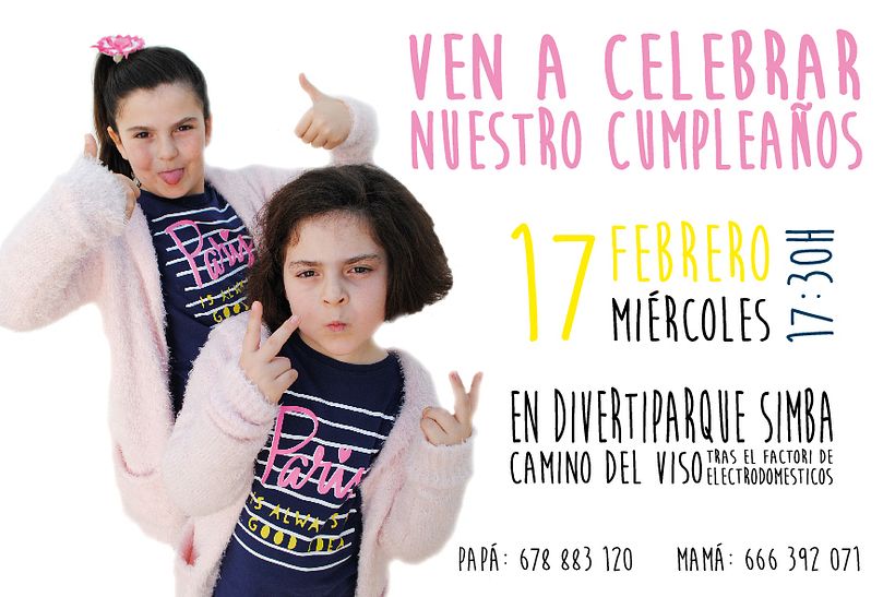 INVITACIONES DE CUMPLEAÑOS 1