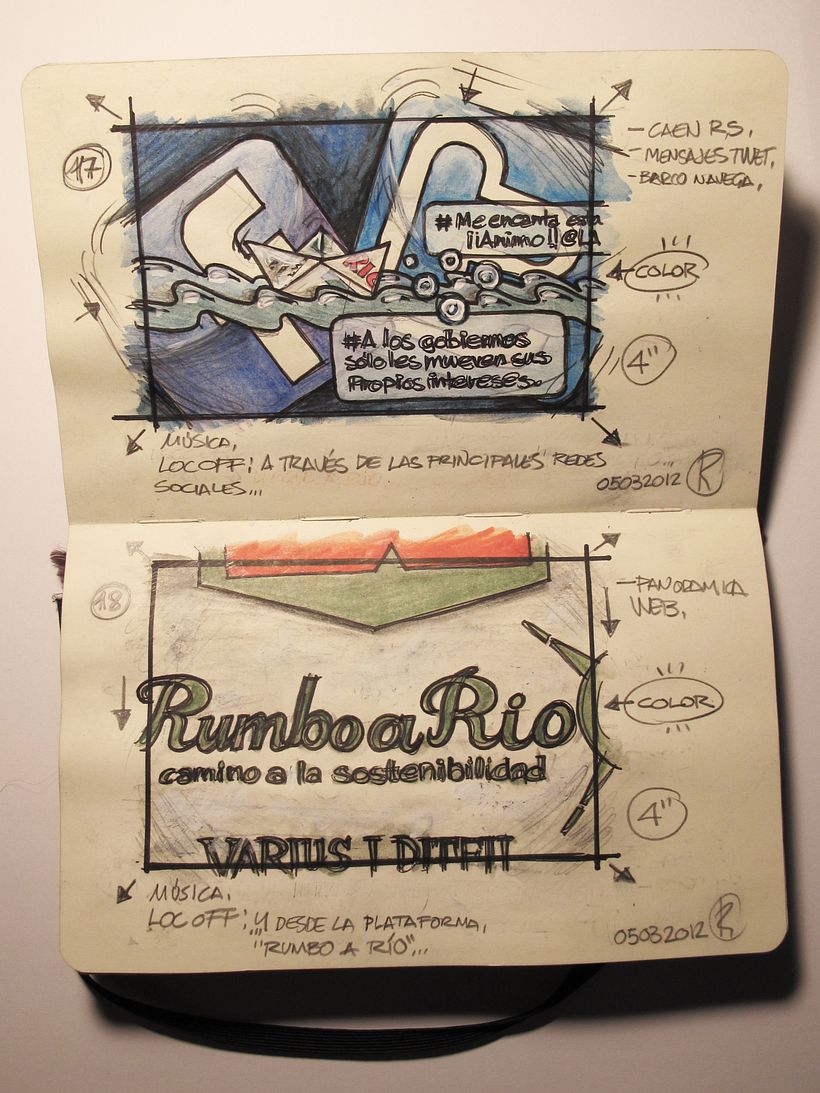 ¿Cómo es tu cuaderno de bocetos? 1