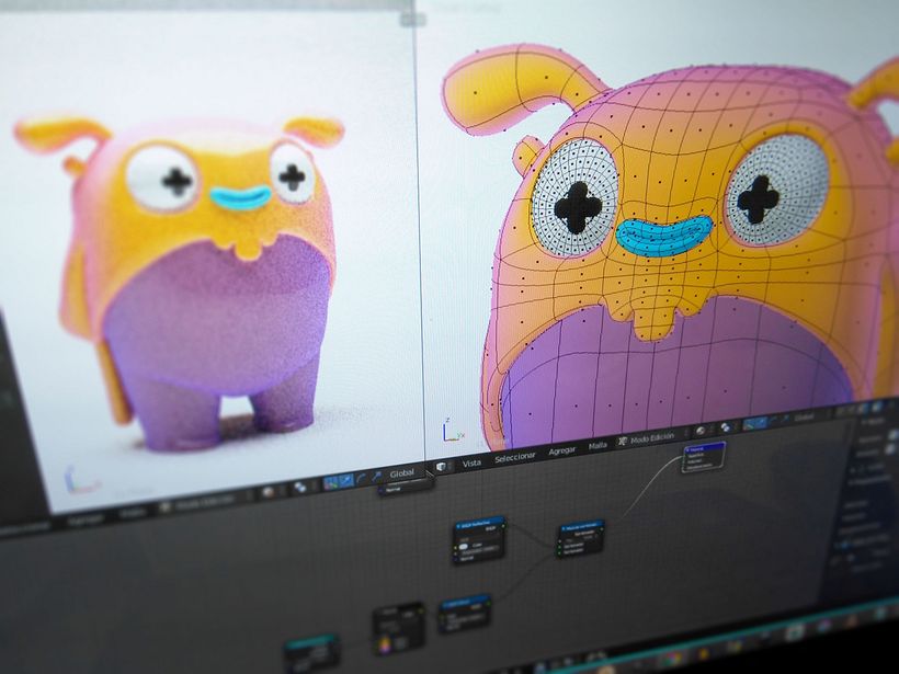 Character design for Roooster 9