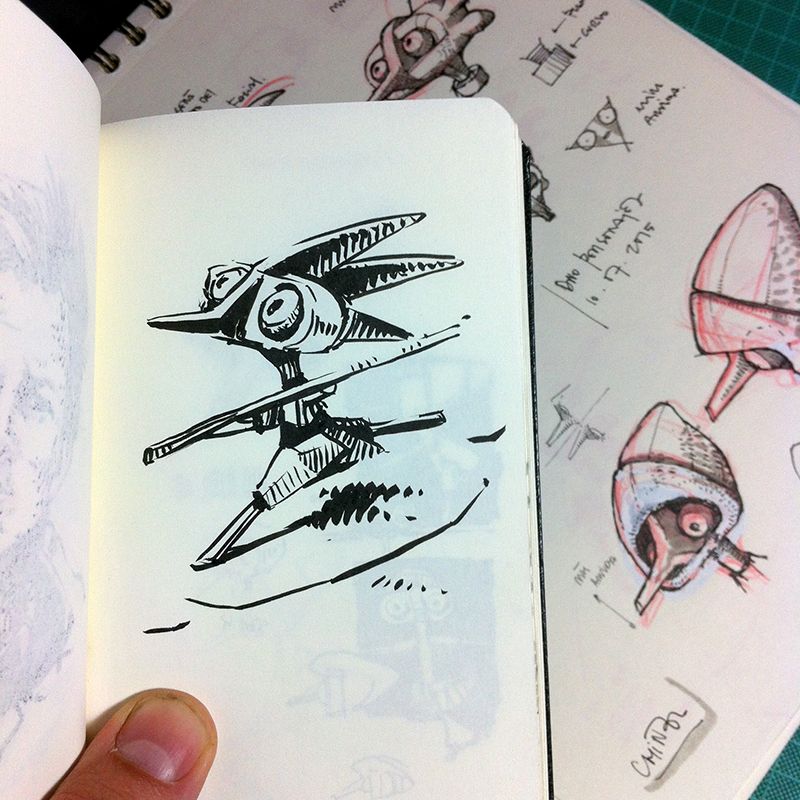 ¿Cómo es tu cuaderno de bocetos? 2