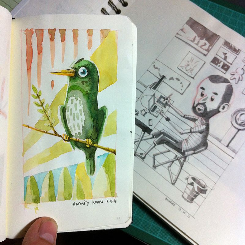 ¿Cómo es tu cuaderno de bocetos? 3