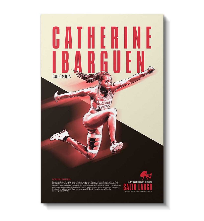 Kolumbianische Pride-Poster Serie 1 – Athleten 8