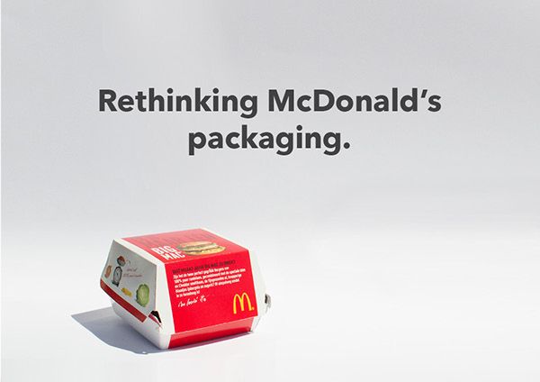 Empaque de McDonald´s que reduce el impacto ambiental 0