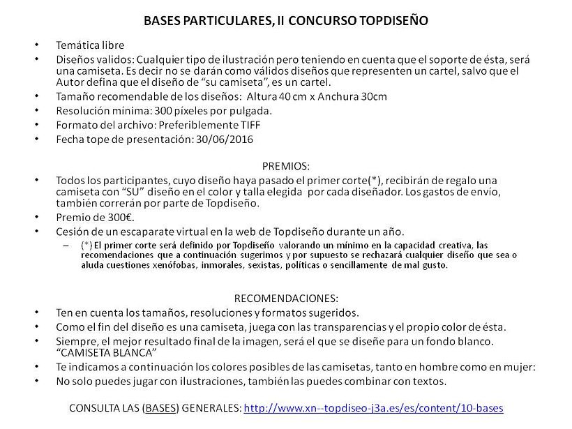 II Concurso Topdiseño 2