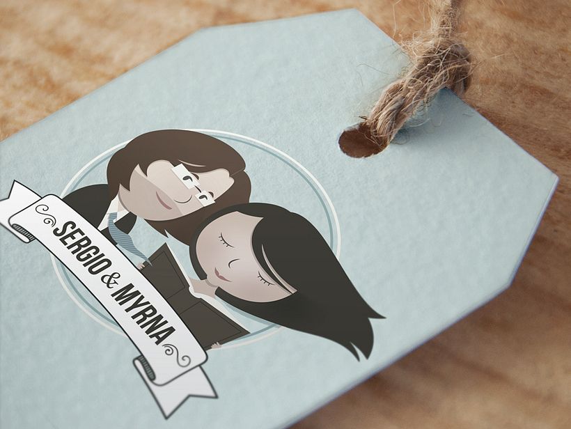 Invitaciones de boda, seatting plan, etiquetas de regalos, menús 1