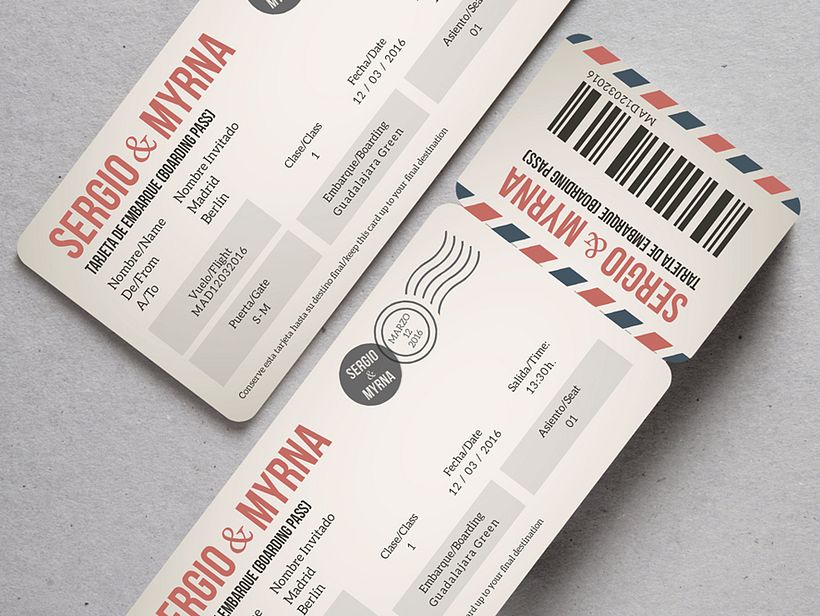 Invitaciones de boda, seatting plan, etiquetas de regalos, menús 3