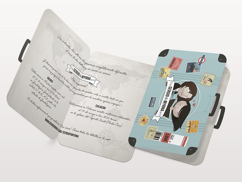 Invitaciones de boda, seatting plan, etiquetas de regalos, menús 2