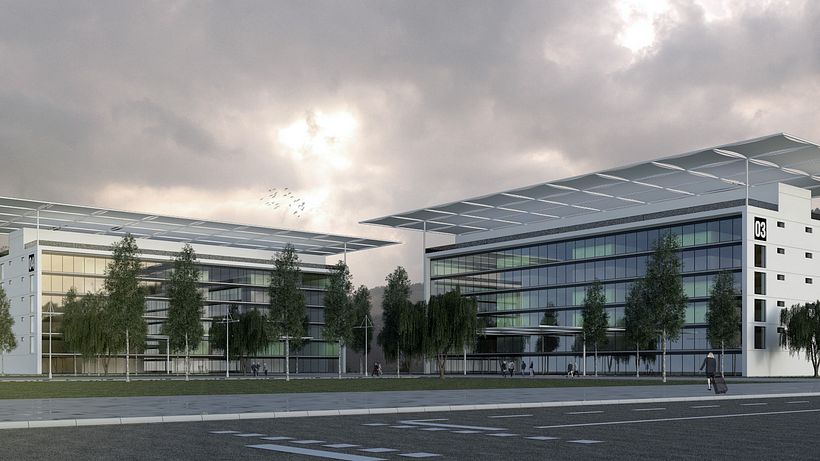 3D Edificios oficinas 4