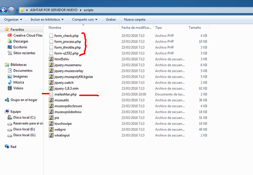 problemas con adobe muse y los php 0